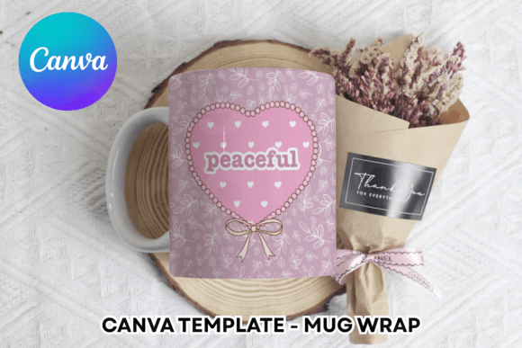 Canva Template MUG Wrap: Beyond Boring Drinkware