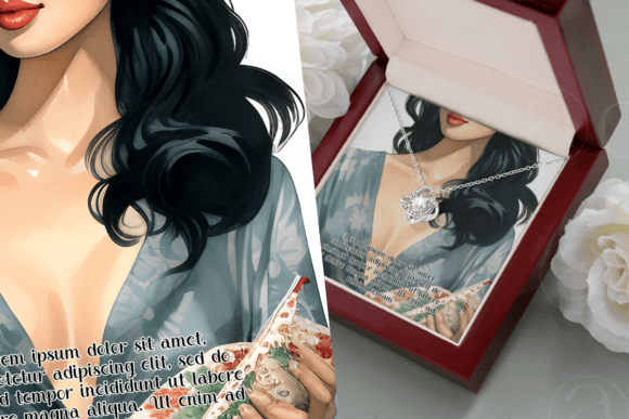 Canva Template ShineOn Message Card: Elevating E-Commerce Jewelry