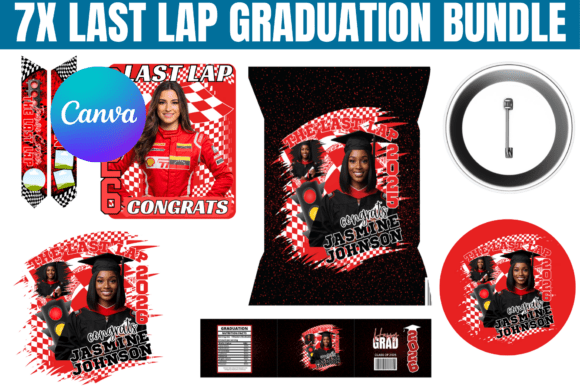 Designing a Memorable Graduation: The 7x Last Lap Graduation Bundle Template