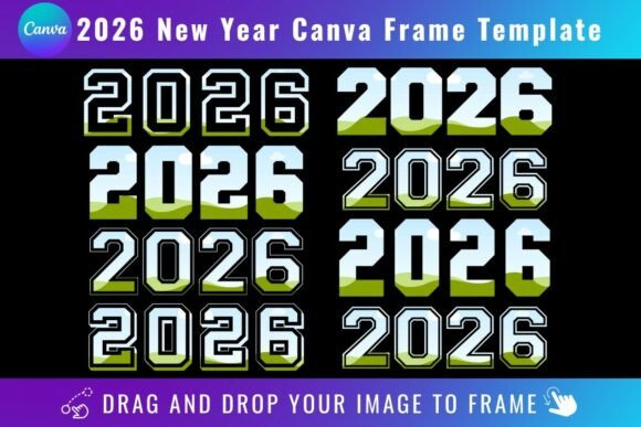 Frame Your 2026: Mastering New Year Canva Frame Templates