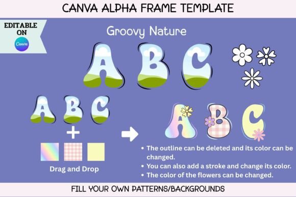 Groovy Nature: Designing with This Canva Alpha Template