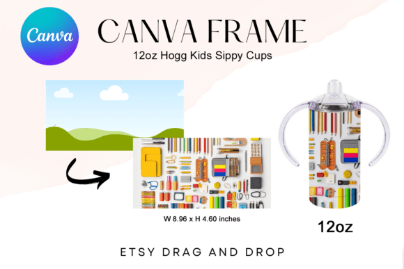 Mastering the 12Oz Hogg Kids Sippy Cups Canva Frame