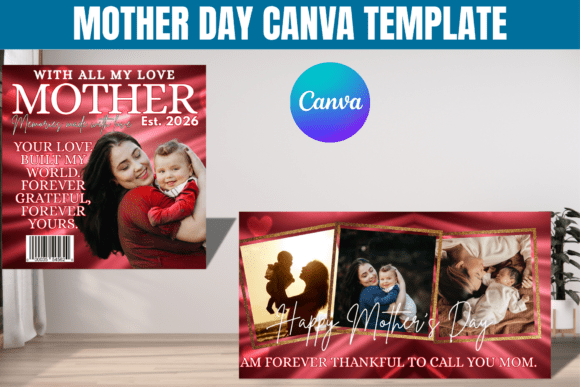 Mother's Day Canva Template: Custom Gift Boxes Made Simple